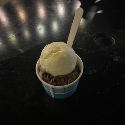 The Gelato Shop - Vanilla and chocolate (in a cup!)
