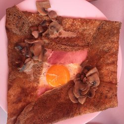 Ti Ar Gwennali - Galette complète champignons