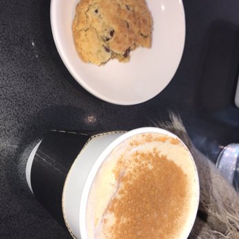 Black Elm Coffee Shop - Public Square - Chai latte and chocolate chip cookie - Coffee & Tea Near Me - Gallatin, Tennessee Black Elm Coffee Shop - Public Square - Chai latte and chocolate chip cookie - Coffee & Tea Near Me - Gallatin, Tennessee