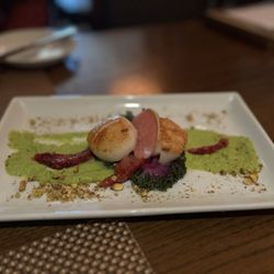 Oak Steakhouse - Pan seared Scallops