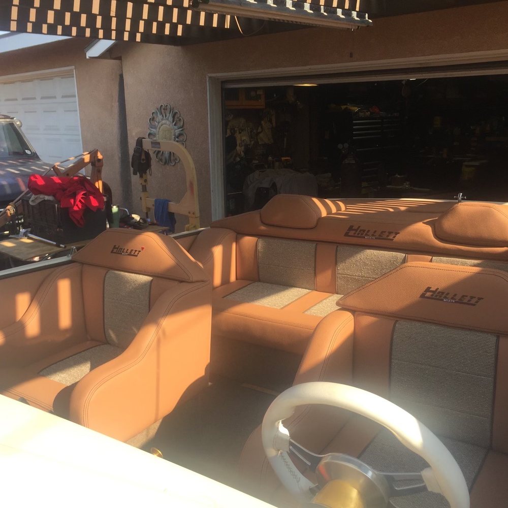 Alfa's Upholstery - Check the embroidery - Auto Upholstery Near Me - Paramount, California
