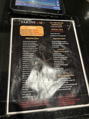 Menu photo 1 yakiniQ SJ San Jose, CA Menu photo 1 yakiniQ SJ San Jose, CA