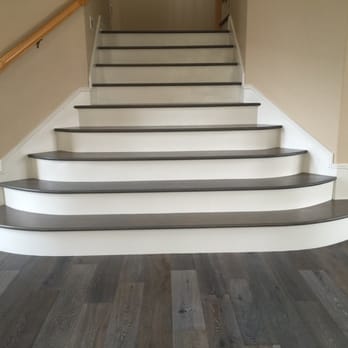 Garcia's Flooring - Round edges on the steps. - Flooring Near Me