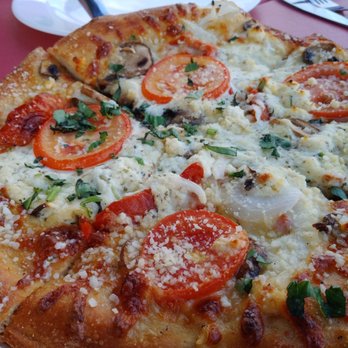 Mellow Mushroom Lexington - Great White (with added mushrooms) - Pizza Near Me - Lexington, South Carolina