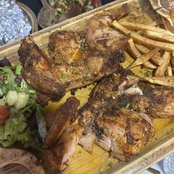 Old Bukhara - Tabaka chicken with fries - Halal Near Me - River Edge, New Jersey