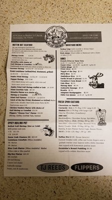 Menu photo 8 TJ Reed's Flippers Dickinson, TX Menu photo 8 TJ Reed's Flippers Dickinson, TX