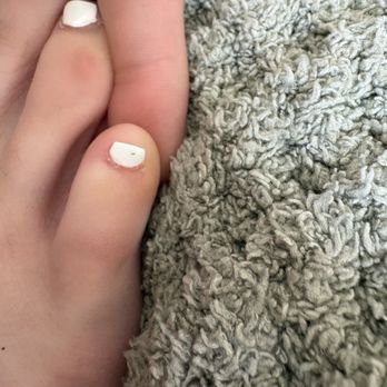 Livie Nails & Spa - Just got the them done today, walk out of the salon and saw so many flaws. - Nail Salons Near Me - Placerville, California