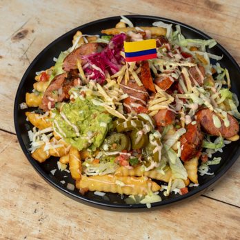 Los Parceros - Salchipapas - Food Trucks Near Me - Durham, North Carolina Los Parceros - Salchipapas - Food Trucks Near Me - Durham, North Carolina