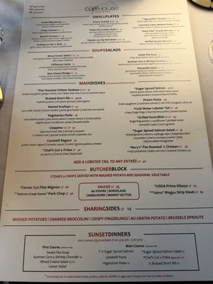 Menu photo 3 La Quinta Cliffhouse La Quinta, CA