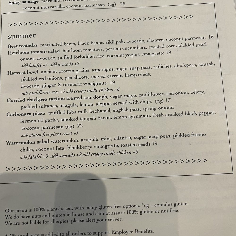 Wildseed - Menu - Vegan Near Me - San Francisco, California Wildseed - Menu - Vegan Near Me - San Francisco, California