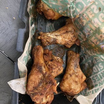 Wingstop - chicken wings in a plastic container - Chicken Wings Near Me - New Braunfels, Texas