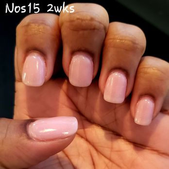 Eva Nails and Spa - Two weeks dip powder still looking great. - Nail Salons Near Me - New York, New York Eva Nails and Spa - Two weeks dip powder still looking great. - Nail Salons Near Me - New York, New York