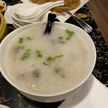 Triumph Valley - 34. Preserved Egg & Pork Congee - Dim Sum Near Me - Renton, Washington Triumph Valley - 34. Preserved Egg & Pork Congee - Dim Sum Near Me - Renton, Washington