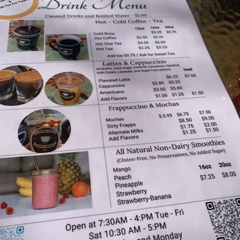 Jacobs Java Espresso & Smoothie - Menu - Coffee & Tea Near Me - Marietta, Georgia