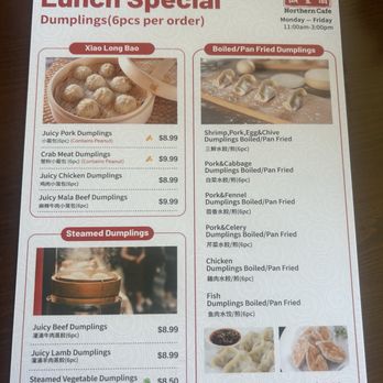 Northern Cafe - Chinese Near Me - Huntington Beach, California