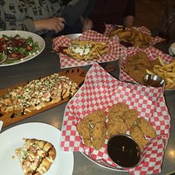 Chuck's Roadhouse Bar And Grill - Chuck Fingers, Bruchetta, Chicken and Wings