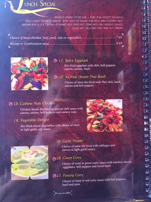 Menu photo 6 Chada Thai Cuisine Palm Springs, CA Menu photo 6 Chada Thai Cuisine Palm Springs, CA
