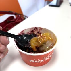 Peach Cobbler Factory - Blackberry Peach Cobbler