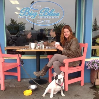 The Big Blue Cafe - Pet friendly table! - Breakfast & Brunch Near Me - Arcata, California The Big Blue Cafe - Pet friendly table! - Breakfast & Brunch Near Me - Arcata, California