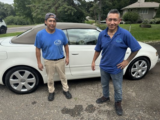 Photo of Davila's Auto Detailing - St. Louis park , MN, US. Pedro & Jon Rockstars who were just simply amazing!!!