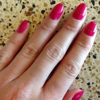 Mandara Nail Spa - Vicki did such a beautiful job on my regular polish manicure! I brought my own polish, OPI "That's Berry Daring". - Nail Salons Near Me - Dublin, California