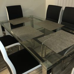 Tiffany Furniture - After when Bob sent someone over to come just add the legs and glass :)