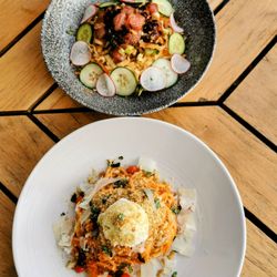 JOEY Markville - Spaghetti Pomodoro & Tuna Poke Bowl