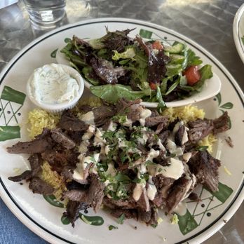 Mediterranean Taste - Meat schwarma plate - Desserts Near Me - Overland Park, Kansas Mediterranean Taste - Meat schwarma plate - Desserts Near Me - Overland Park, Kansas