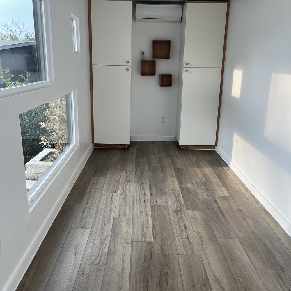 updated vinyl plank- looks great! updated vinyl plank- looks great!