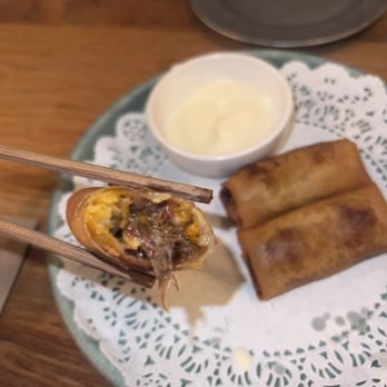 Mokyo - Wagyu spring rolls - Korean Near Me - New York, New York Mokyo - Wagyu spring rolls - Korean Near Me - New York, New York