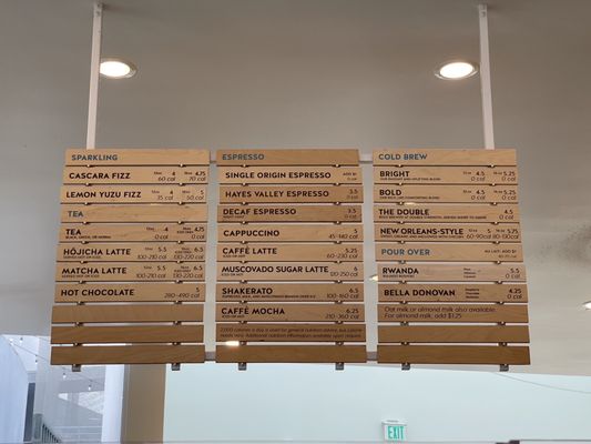 Menu photo 2 Blue Bottle Coffee - Edgemar Santa Monica, CA Menu photo 2 Blue Bottle Coffee - Edgemar Santa Monica, CA