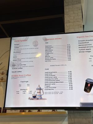 Menu photo 2 Durar Coffee Morgantown, WV Menu photo 2 Durar Coffee Morgantown, WV