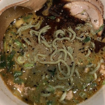 Ramen Isshin - Black Sesame Tan Tan - Ramen Near Me - Toronto, Ontario Ramen Isshin - Black Sesame Tan Tan - Ramen Near Me - Toronto, Ontario