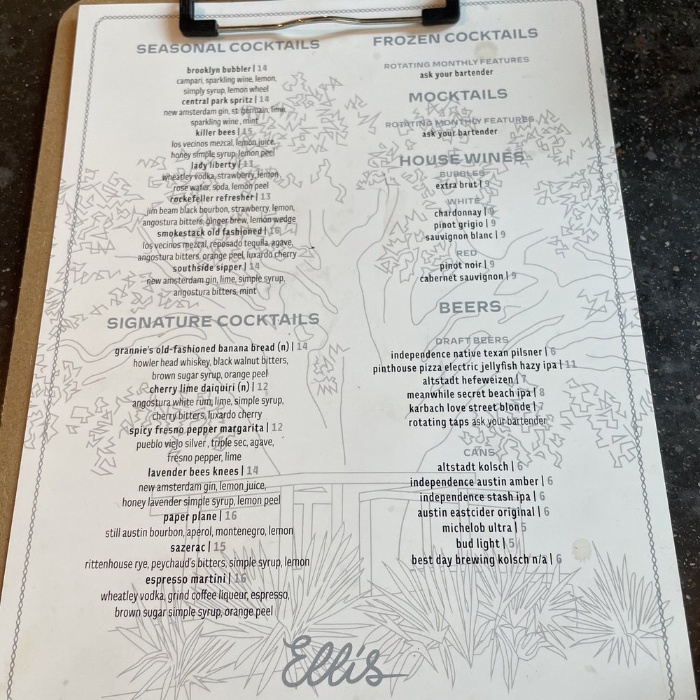 Menu Menu