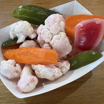 Acme Burger - Love these pickled veggies! - Burgers Near Me - Cotati, California Acme Burger - Love these pickled veggies! - Burgers Near Me - Cotati, California