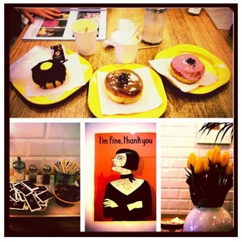 Lukumas - A mini collage of the food and decor! - Desserts Near Me - Barcelona, B Lukumas - A mini collage of the food and decor! - Desserts Near Me - Barcelona, B