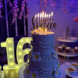Piece of Cake - Vintage piping on this passion fruit buttercream with fresh strawberries cake