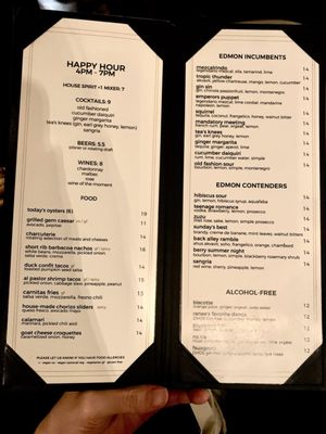 Menu photo 5 The Edmon Los Angeles, CA