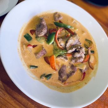 Thai 7 Bistro - Panang Curry with beef. - Thai Near Me - Brea, California Thai 7 Bistro - Panang Curry with beef. - Thai Near Me - Brea, California