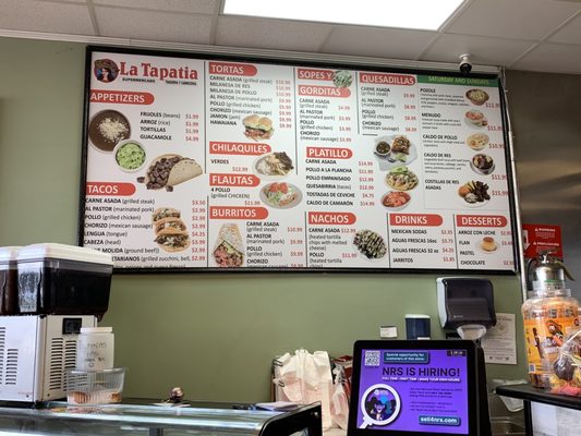 Menu photo 2 La Tapatia Meat Market Dacula, GA