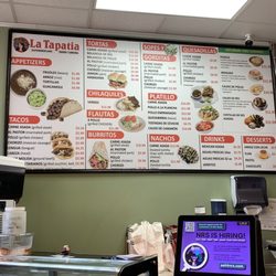 La Tapatia Meat Market - Menu