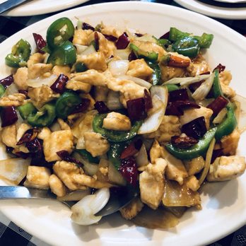 N.E. Chinese Restaurant - Spicy stir fry chicken - Chinese Near Me - Columbus, Ohio