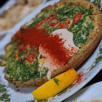 Parallel - This was the E-ja egg quiche type dish that photographs much more beautifully than it tastes. - Mediterranean Near Me - Toronto, Ontario