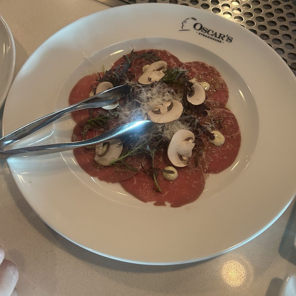 Oscar's Steakhouse - Filet carpaccio - Steakhouses Near Me - Las Vegas, Nevada