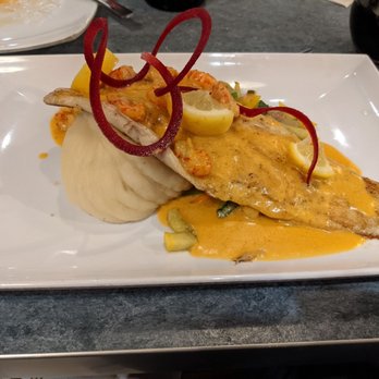 Pier House - Trout entree - Bars Near Me - Orange Beach, Alabama
