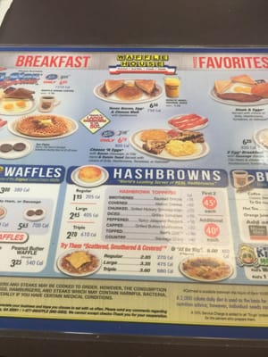 Menu photo 3 Waffle House Covington, LA Menu photo 3 Waffle House Covington, LA
