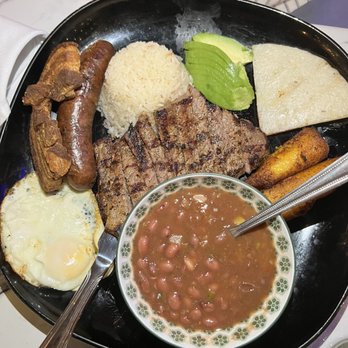 Garden House Latin Restaurant - Bandeja Paisa - Colombian Near Me - Miami Beach, Florida Garden House Latin Restaurant - Bandeja Paisa - Colombian Near Me - Miami Beach, Florida