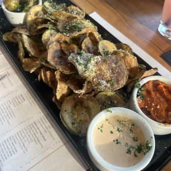 Neighborhood Provisions - Zucchini Chips - New American Near Me - Edmond, Oklahoma