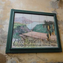 La Margherita - Restaurant terrace overlooking the sea