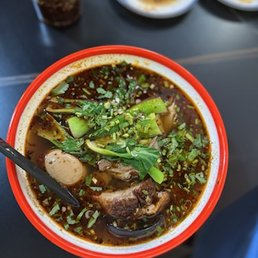 Duck Ramen soup. It was incredible